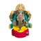 Clay Ganesh Idol Murti 3 Inches